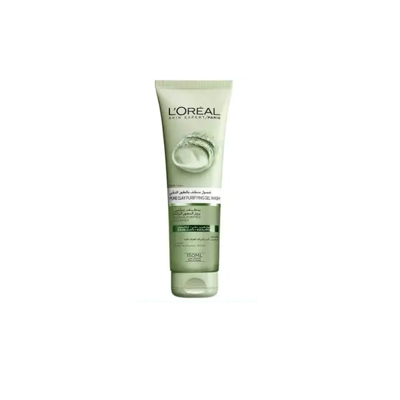 Loreal Skin Expert Clay Purifying Gel Wash 150ml