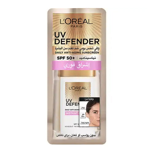 Loreal UV Defender Daily Anti-Aging Sunscreen SPF 50+ 50 ml