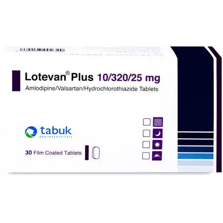 Lotevan plus 10 by 320 by 25 mg 30 Tablet