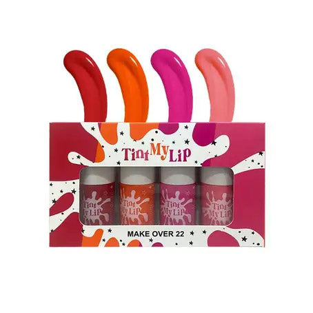 Makeover22 Tint My Lip Cheek and Lips Tint Set - 4 Tints