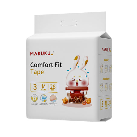 Makuku Comfort Fit Diapers Size (3) 28 Pieces Value Pack