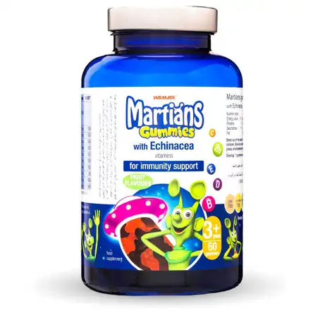 Martians With Echinacea - 60 Fruit Gummies