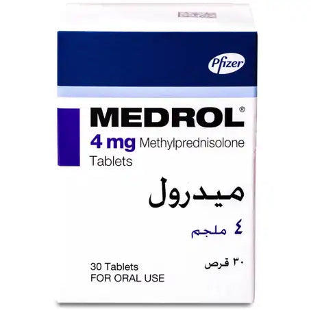 Medrol 4 mg Tablets 30 pcs