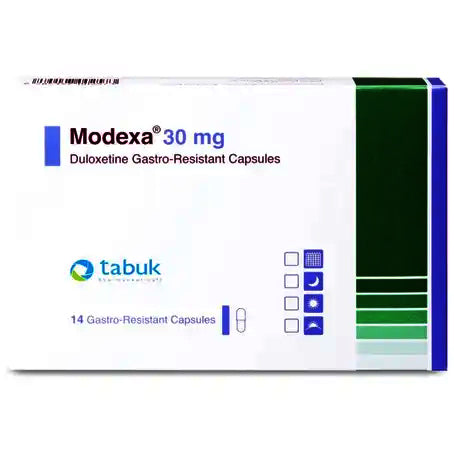 Modexa 30 mg 14 capsules