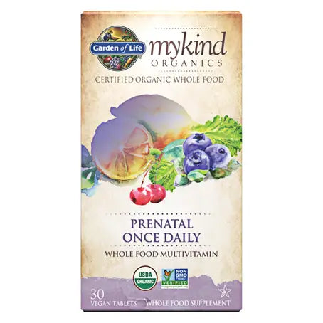 My Kind Organics Women's Once Daily Whole Food Multivitamin 30 Tablets