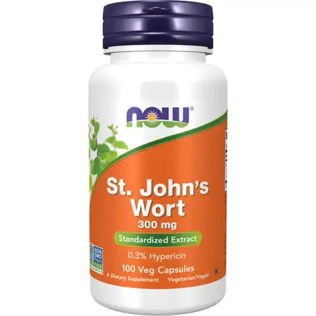 NOW Foods St. John's Wort 300 mg (100 Capsules)