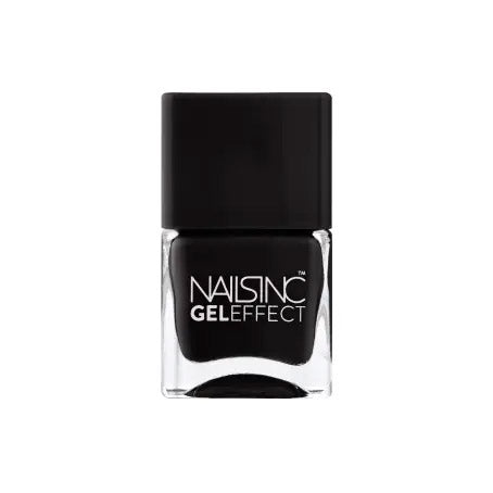 Nails Inc Gel Effects Black Taxi Gel Nail Polish