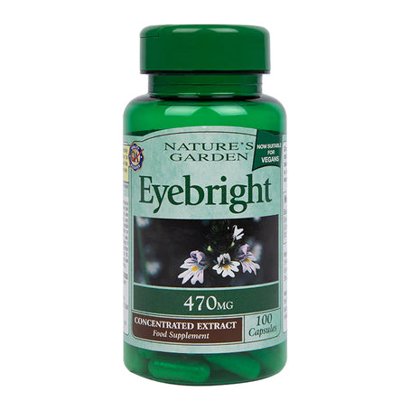 Nature's Garden Eyebright 470 Mg 100 Capsules