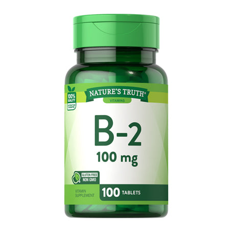 Nature's Truth Vitamin B2 100 mg 100 Tablets