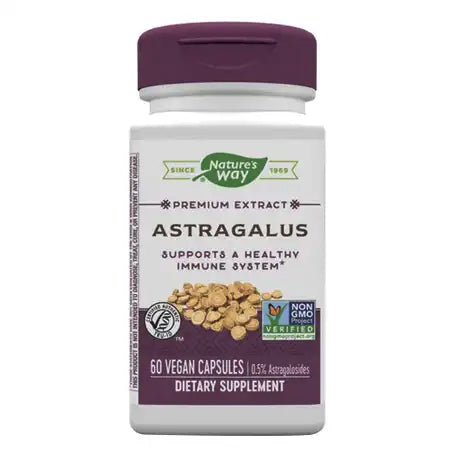 Nature's Way Astragalus for Immune System 60 Capsules