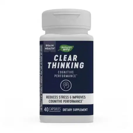 Nature's Way Clear Thinking Cognitive Performance - 40 Capsules