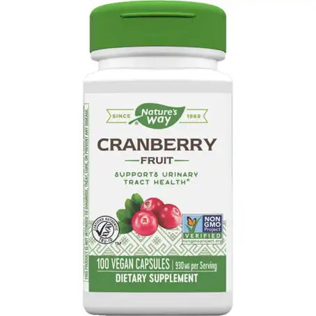 Nature's Way Cranberry Fruit 930 mg 100 Capsules