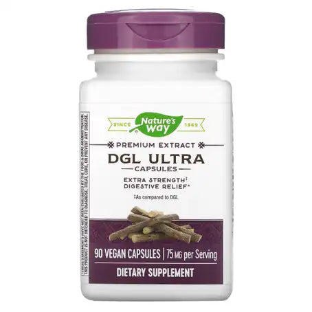 Nature's Way DGL Ultra 75 mg 90 Capsules