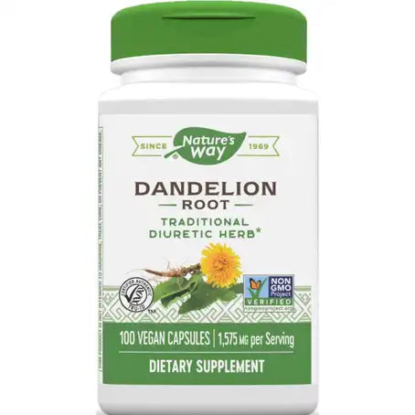 Nature's Way Dandelion Root 1575 mg 100 Capsules