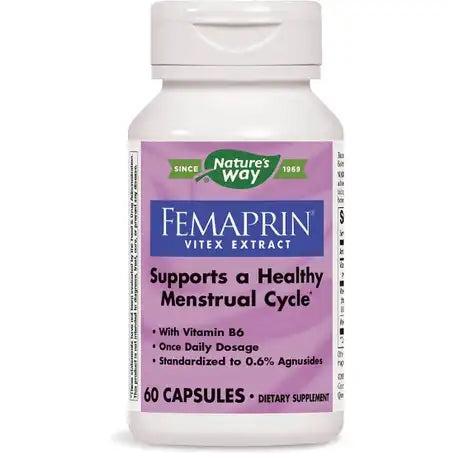 Nature's Way Femaprin Vitex Extract For Women 60 Capsules