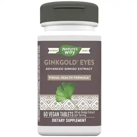 Nature's Way GinkGold Eyes 60 Tablets