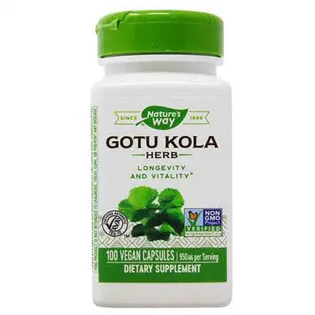 Nature's Way Gotu Kola - 950 mg - 100 Capsules