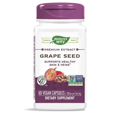 Nature's Way Grape Seed 100 mg 60 Capsules