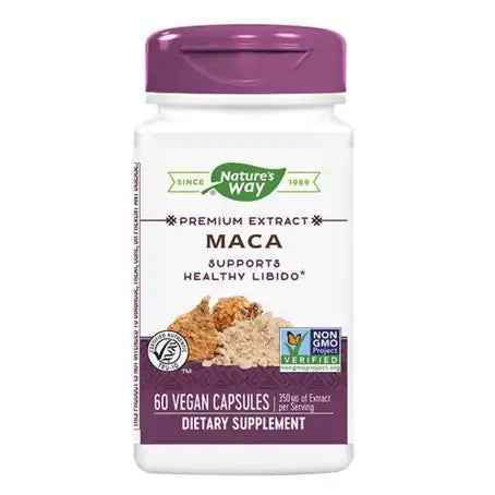 Nature's Way MACA - 350 mg Healthy Libido - 60 Capsules