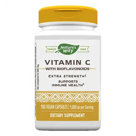 Nature's Way Vitamin C Extra Strength 1000 mg 100 Capsules