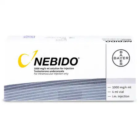 Nebido 1000 mg by 4ml Ampoule 1pc Im