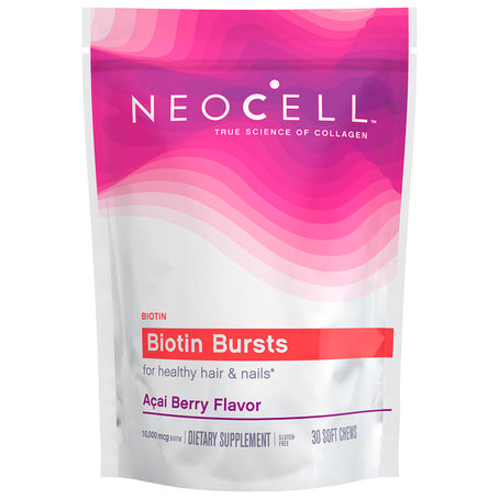 Neocell Biotin Bursts Dietary Supplement For Hair And Nails 30 Pcs