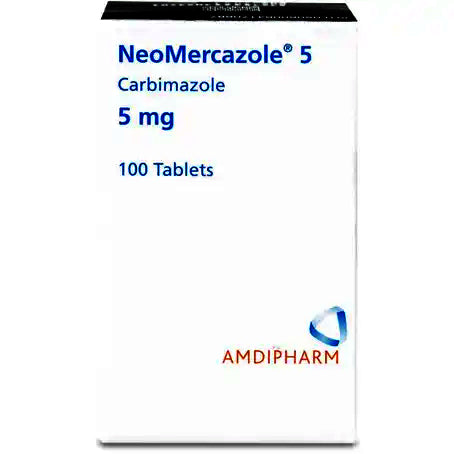 Neomercazol 5 mg Tablet 100 Pcs