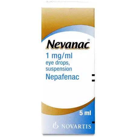 Nevanac 1 mg by ml Eye Drop 5 ml