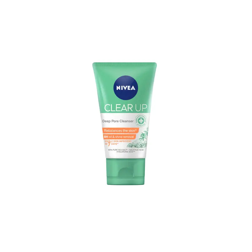 Nivea Clear Up Face Wash Deep Pore Cleanse, 100Ml