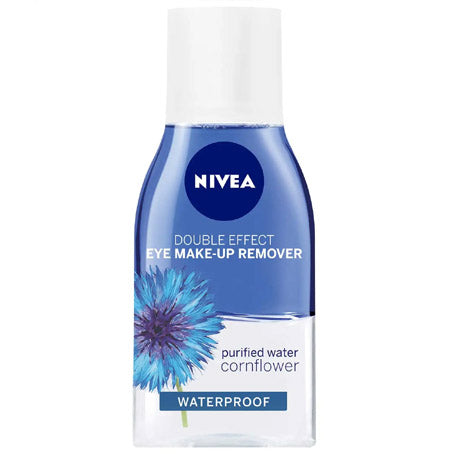 Nivea Double Effect Eye Makeup Remover, 125ml