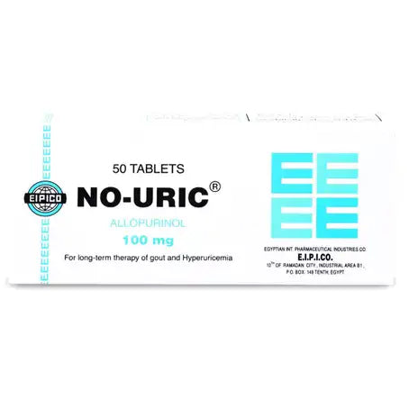 No-Uric 100 mg Tablet 50 Pcs