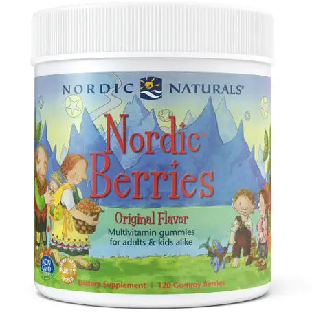 Nordic Naturals Berries Cherry Berry Gummies 120S