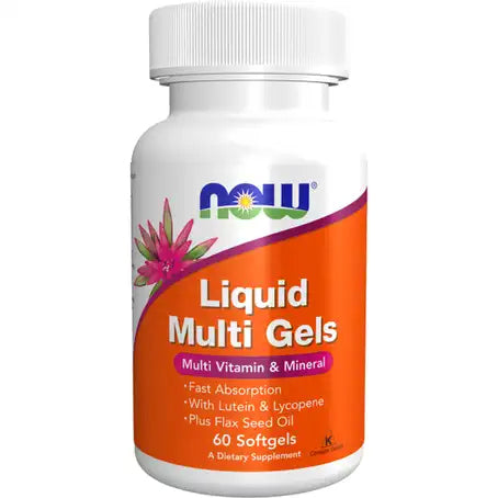 Now Foods Liquid Multi Gels 60 Softgels