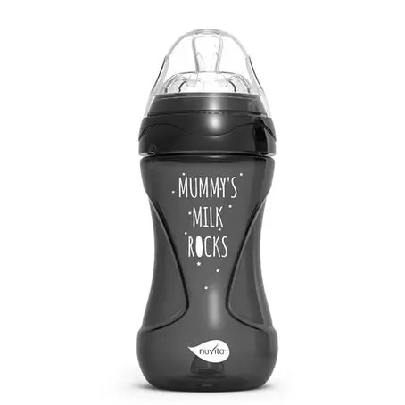 Nuvita Baby Bottle Plastic Anti-Colic Black 250ml