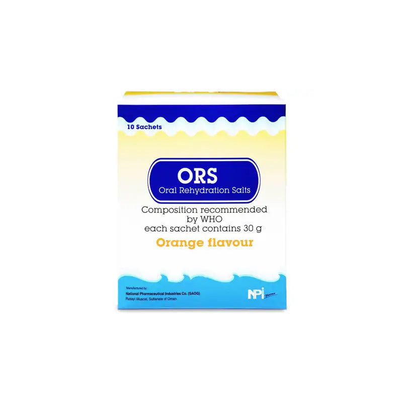 ORS Oral Rehydration Salts 10 Sachets