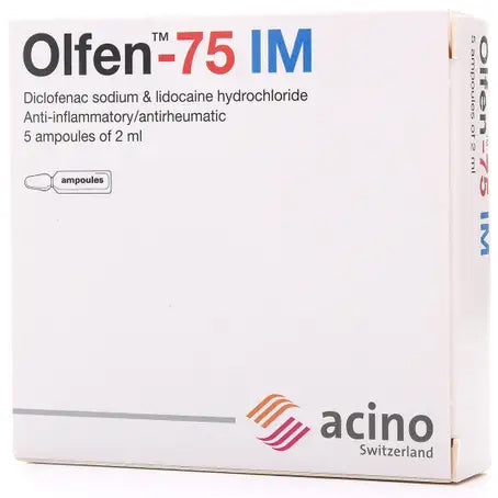 Olfen 75 mg Ampoule 5pcs 2 ml