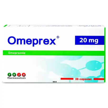 Omeprex 20 mg Capsule 28 Pcs