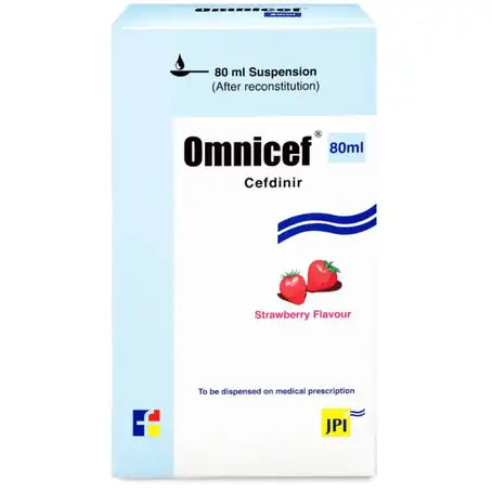 Omnicef 125 mg Suspension 80 ml