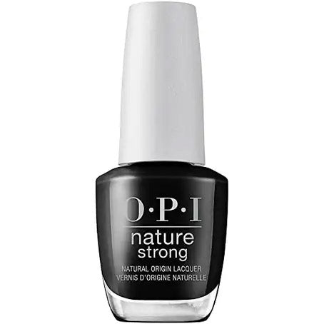 Opi Nature Strong Lacquer Onyx Skies 15ml - Black