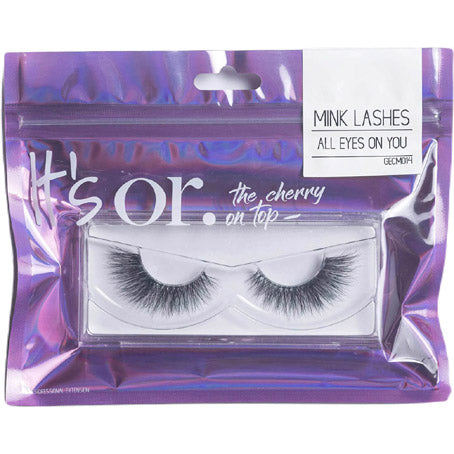 Or Eyelashes Mink All Eyes On You