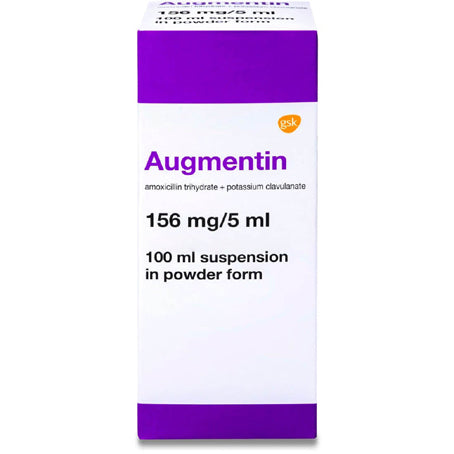 Augmentin 156 mg Suspension 100 ml