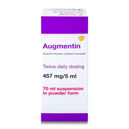 Augmentin 457 mg Suspension 70 ml