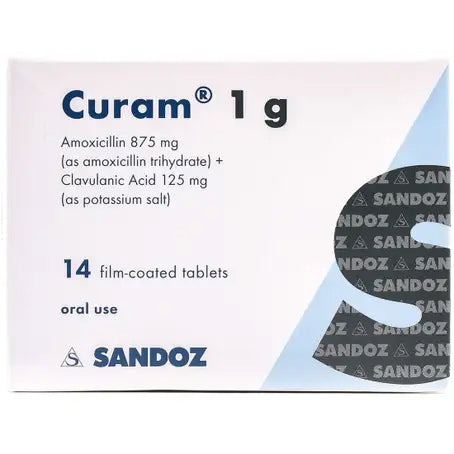 Curam 1 gm Tablet 14 Pcs