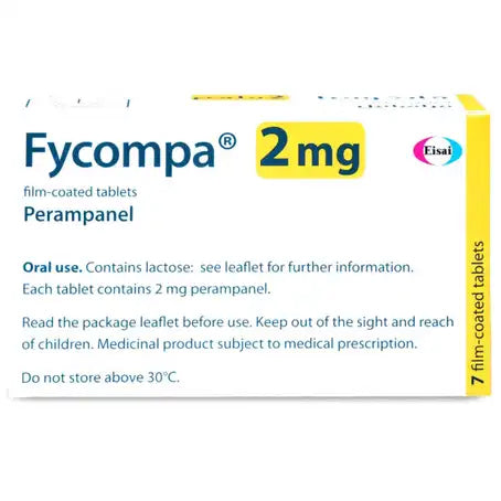 Fycompa 2 mg 7 Tablets