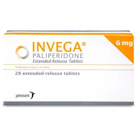 Invega 6 mg Tablet 28 Pcs