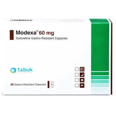 Modexa 60 mg 28 Capsules