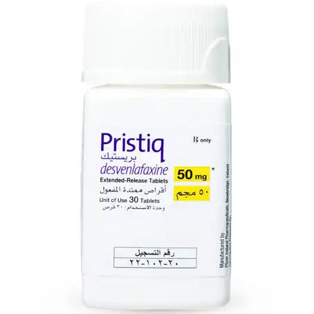 Pristiq 50mg Tablet 30 Pcs