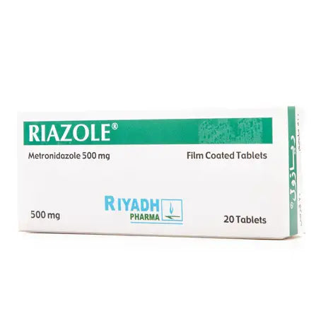 Riazole 500 mg Tablet 20 Pcs