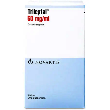 Trileptal 60mg by ml Suspension 12 Pcs