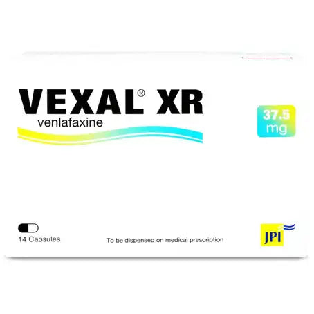 Vexal XR 37.5mg Capsules 14 Pcs